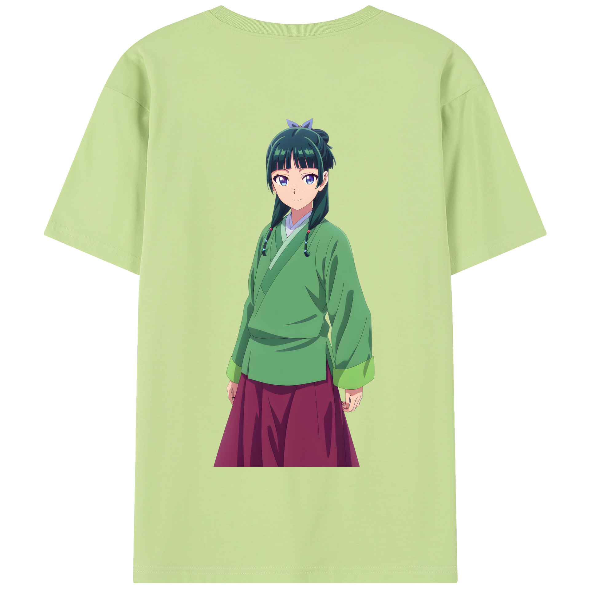 （画像用） 薬屋のひとりごと The Apothecary Diaries 綿100％半袖Tシャツ（背面プリント）